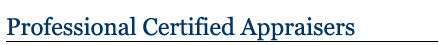 Professional Certified Appraisers