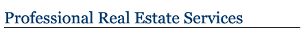 Professional Real Estate Services